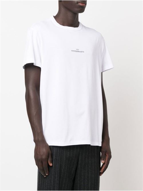 T-shirt con logo distorto MAISON MARGIELA | S30GC0701S22816994